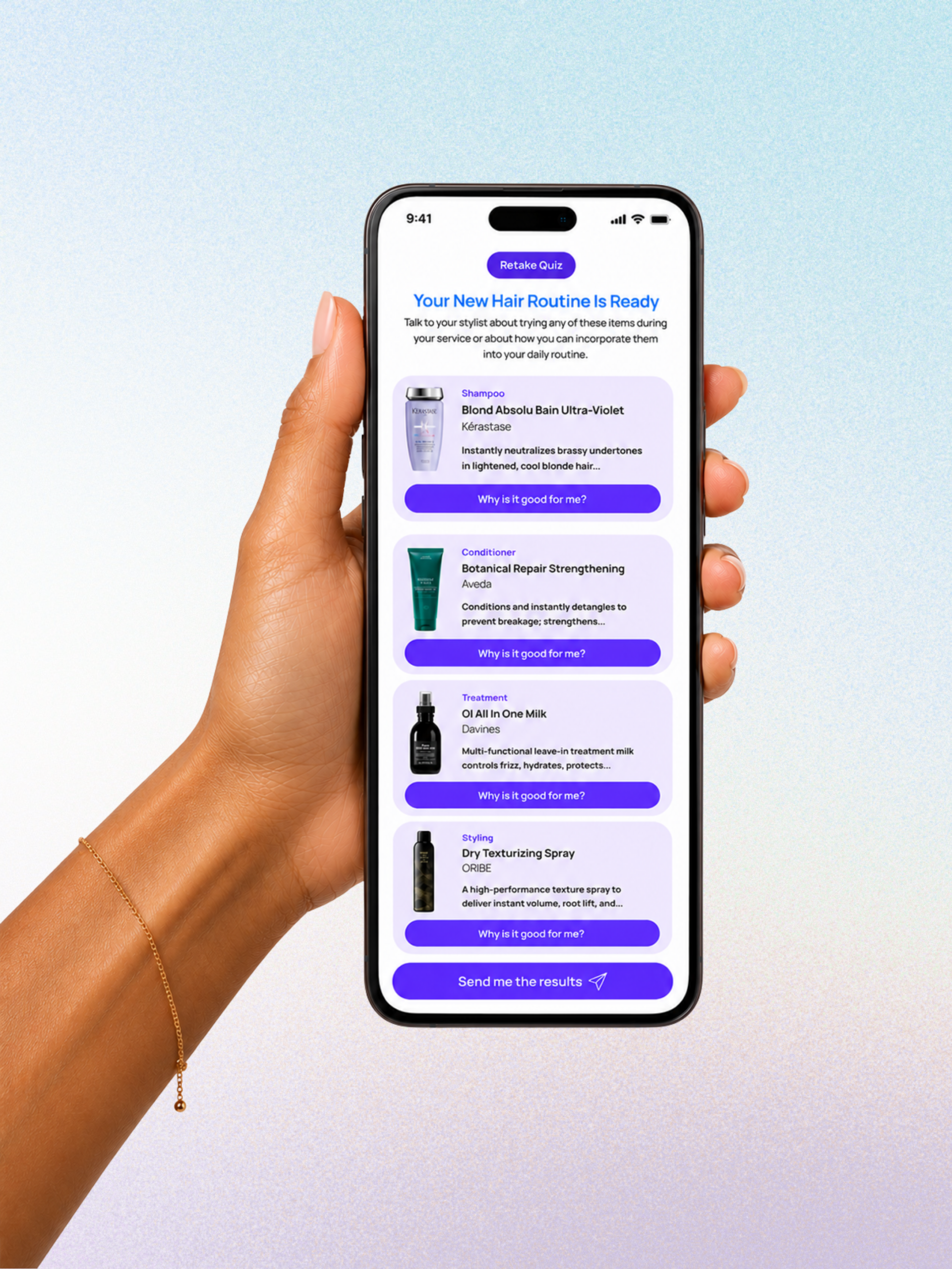 Surge - Hair Salon Retail Sales Software - Product Matching For Hair Salons